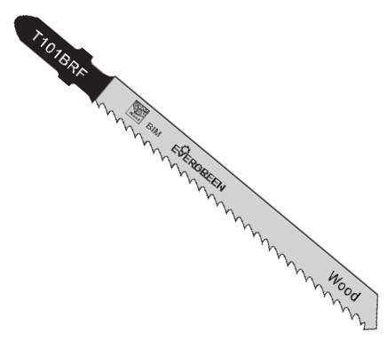 Bimetal jigsaw blade T101BRF